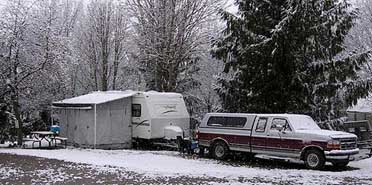 Camping d'hiver