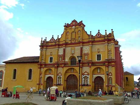 La cathédrale de San Cristobal de las Casas