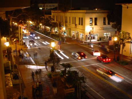 Le centre-ville néo colonial de Santa Barbara